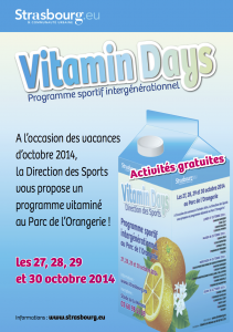 Vitamin Days 2014_orangerie