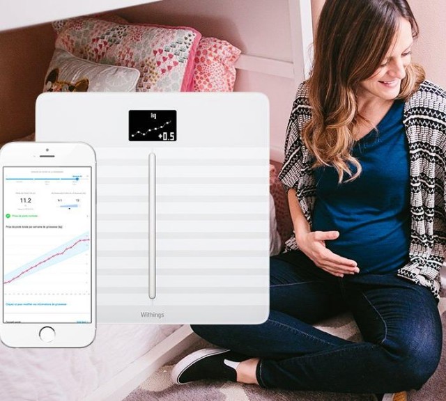 Le mode grossesse Withings We Are SportLab